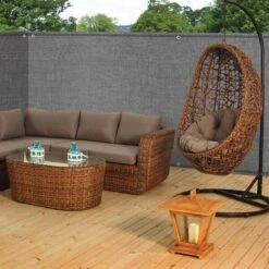 Wind- En Zichtbreeknet Defenda Grijs - 220TE 1,8 × 10 M -Tuinadvies Winkel 1530277661 1 600