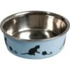 Eetpot Kat Bella Blauw - RVS 1 Eetpot Kat Bella Blauw - RVS -Tuinadvies Winkel 1583413592 1 600