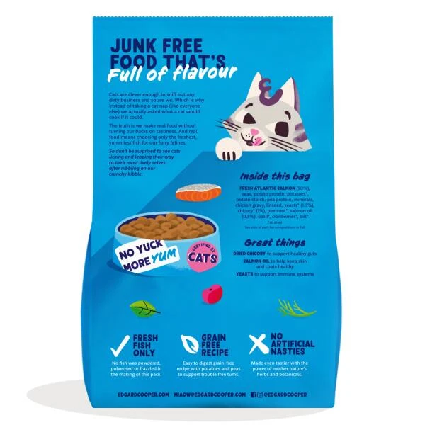 Edgard & Cooper Kattenvoer Adult Met Verse Zalm - 4 Kg 7 Edgard & Cooper Kattenvoer Adult Met Verse Zalm - 4 Kg - Afbeelding 5