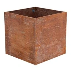 ESSCHERT DESIGN Plantenbak Cortenstaal - 40 X 40 X 40 Cm