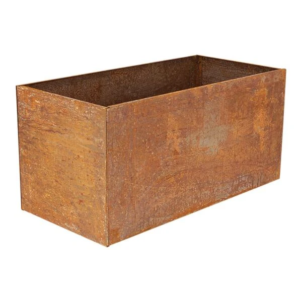 ESSCHERT DESIGN Plantenbak Cortenstaal - 80 X 40 X 40 Cm 6 ESSCHERT DESIGN Plantenbak Cortenstaal - 80 X 40 X 40 Cm - Afbeelding 4