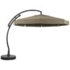 Easy Sun Parasol 350 Klassiek Olefin Met Voet - Taupe -Tuinadvies Winkel 1716377347 1 600