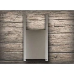 Aluminium Kippenluik Met Rails - 23 × 34 Cm