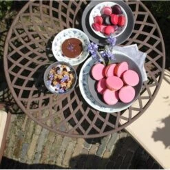 ESSCHERT DESIGN Bistrotafel Elegant - Metaal Ø 70 Cm -Tuinadvies Winkel bistrotafel elegant metaal 1519641728 1 600