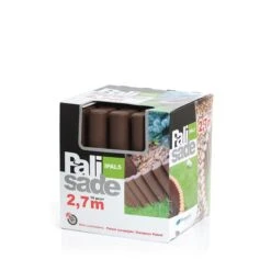 Borderrand Palissade Bruin - 270 Cm -Tuinadvies Winkel borderrand palissade 1676300220 2 600