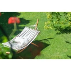 LA SIESTA Outdoorhangmat Chillounge Beach Met Standaard -Tuinadvies Winkel chillounge beach single spreader bar hammock 1609770162 841 600