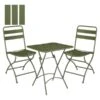 Mica Decorations Evita Bistro Set Groen - 3 Delig -Tuinadvies Winkel evita bistro set groen 1654774176 1 600