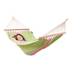 LA SIESTA Eenpersoons Spreidstok Hangmat Outdoor - Fruta Kiwi 7 LA SIESTA Eenpersoons Spreidstok Hangmat Outdoor - Fruta Kiwi -Tuinadvies Winkel fruta kiwi single spreader bar hammock outdoor 1609770130 401 600