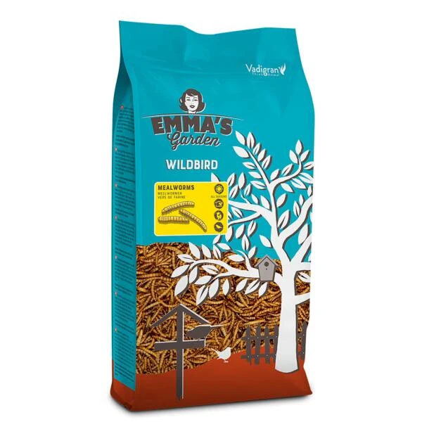 Emma's Garden Gedroogde Meelwormen - 500 G 3 Emma's Garden Gedroogde Meelwormen - 500 G