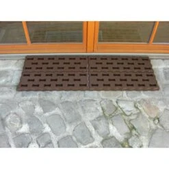 Tuinpadplaten - Grondplaten Bruin - Set Van 8 Stuks -Tuinadvies Winkel grondplaten tuinpad bruin 1492004332 1 600