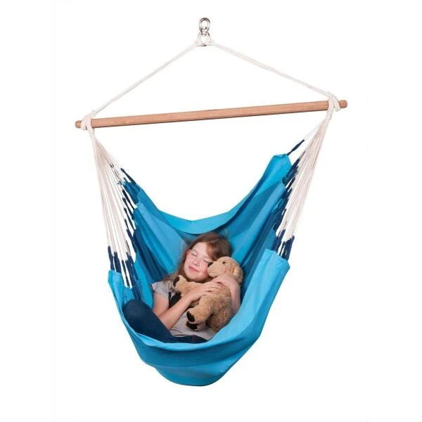 LA SIESTA Hangstoel Habana Basic- Lagoon 5 LA SIESTA Hangstoel Habana Basic- Lagoon - Afbeelding 3