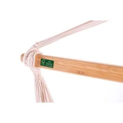 LA SIESTA Hangstoel Habana Basic - Latte 7 LA SIESTA Hangstoel Habana Basic - Latte -Tuinadvies Winkel habana latte organic cotton basic hammock chair 1609770141 519 600