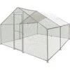 Kippenren Doerak, Gegalvaniseerd 12 M² - 4 × 3 × 2 M -Tuinadvies Winkel kippenren doerak 4 x 3 x 2 m 1623762074 1 600