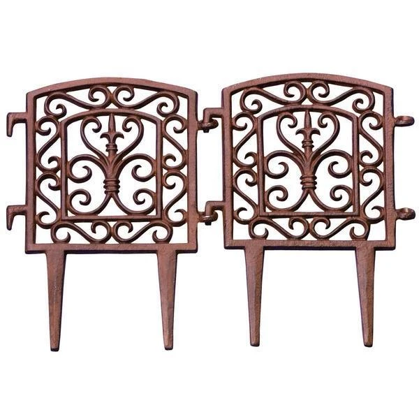 ESSCHERT DESIGN Koppelbaar Tuinhekje 20,5 × 28 Cm 3 ESSCHERT DESIGN Koppelbaar Tuinhekje 20,5 × 28 Cm