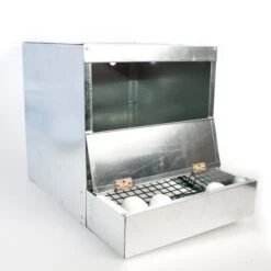 Legnest - Legbak Gegalvaniseerd Voor 1 Kip -Tuinadvies Winkel legnest legbak gegalvaniseerd 1484066713 1 600
