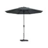 Madison Parasol Paros II Luxe Ø 300 Cm - Grijs 1 Madison Parasol Paros II Luxe Ø 300 Cm - Grijs -Tuinadvies Winkel madison parasol paros ii luxe grijs 1612872563 1 600