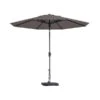 Madison Parasol Paros II Luxe Ø 300 Cm - Taupe -Tuinadvies Winkel madison parasol paros ii luxe taupe 1612873573 1 600