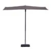 Madison Parasol Sun Wave 270 × 150 Cm - Taupe -Tuinadvies Winkel madison parasol sun wave taupe 1612868293 1 600