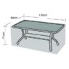 Hoes Voor Tuintafel Rechthoekig - 170 × 94 × 71 Cm 2 Hoes Voor Tuintafel Rechthoekig - 170 × 94 × 71 Cm -Tuinadvies Winkel meubelbeschermhoes rechthoekige tafel 1484063016 1 600