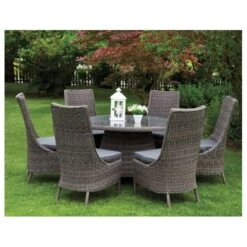 Hoes Voor Tuinmeubelen - Ronde Tafel + 6 Stoelen -Tuinadvies Winkel meubelhoes t 6 s rond 1544174052 3 600