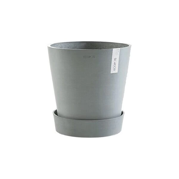 ECOPOTS Amsterdam Onderschotel Op Wielen - Blauwgrijs Ø 41,60 Cm 6 ECOPOTS Amsterdam Onderschotel Op Wielen - Blauwgrijs Ø 41,60 Cm - Afbeelding 4