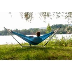 LA SIESTA Eénpersoonshangmat Orquídea - Lagoon 6 LA SIESTA Eénpersoonshangmat Orquídea - Lagoon -Tuinadvies Winkel orqudea lagoon cotton single classic hammock 1609770117 54 600