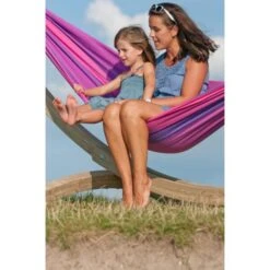 LA SIESTA Eénpersoonshangmat Orquídea - Paars 8 LA SIESTA Eénpersoonshangmat Orquídea - Paars -Tuinadvies Winkel orqudea purple cotton single classic hammock 1609770119 124 600