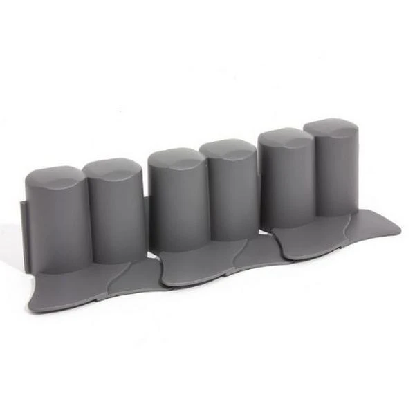 Palissade Met Rand Grijs - 3 Meter - Set Van 8 Stuks 5 Palissade Met Rand Grijs - 3 Meter - Set Van 8 Stuks - Afbeelding 3