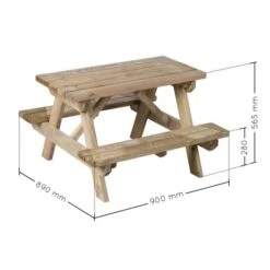 Picknickbank Auréa NATUREL - Ca. 90 × 89 × 56,5 Cm 6 Picknickbank Auréa NATUREL - Ca. 90 × 89 × 56,5 Cm -Tuinadvies Winkel picknickbank aura naturel 1669188281 4 600