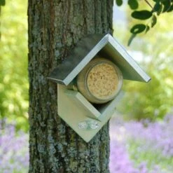 ESSCHERT DESIGN Pindakaaspothouder Met Zinken Dak -Tuinadvies Winkel pindakaasbistro 1492074690 4 600