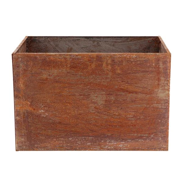 ESSCHERT DESIGN Plantenbak Cortenstaal - 60 X 40 X 40 Cm 4 ESSCHERT DESIGN Plantenbak Cortenstaal - 60 X 40 X 40 Cm - Afbeelding 2