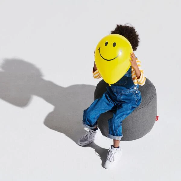 Poef Fatboy® Point Outdoor - Ø50 X 35 Cm Donkergrijs 4 Poef Fatboy® Point Outdoor - Ø50 X 35 Cm Donkergrijs - Afbeelding 2