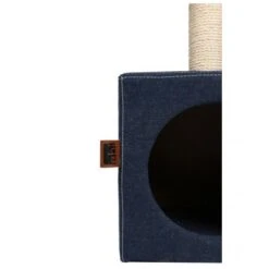Krabpaal Palazzo Denim - 30 × 30 × 90 Cm -Tuinadvies Winkel speeltoren voor kat met krabpalen 1595501086 3 600
