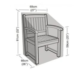 Beschermhoes Tuinstoelen Met Armleuningen - 68 × 66 × 81 Cm
