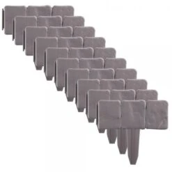 Tuinafboording Kunststof Steenlook Grijs - 240 Cm -Tuinadvies Winkel tuinafboording steengrijs 240 cm 1484057391 1 600