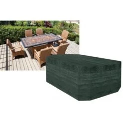 Hoes Voor Tuinmeubelen - Rechthoekige Tafel + 6 Stoelen -Tuinadvies Winkel tuinmeubel beschermhoes t6s 1497600905 1 600