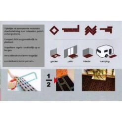 Tuinpadplaten - Grondplaten Bruin - Set Van 8 Stuks -Tuinadvies Winkel tuinpadplaten grondplaten bruin 1484056887 5 600