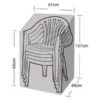 Beschermhoes Tuinstoelen - 61 × 68 × 107 Cm 1 Beschermhoes Tuinstoelen - 61 × 68 × 107 Cm -Tuinadvies Winkel tuinstoelen beschermhoes 1484062304 1 600
