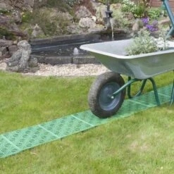 Tuintegel Kunststof Groen - Set Van 5 Stuks -Tuinadvies Winkel tuintegel kunststof groen 1484061835 4 600