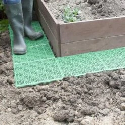 Tuintegel Kunststof Groen - Set Van 5 Stuks -Tuinadvies Winkel tuintegel kunststof groen 1484061835 5 600