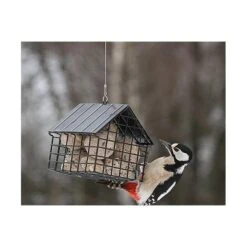 Voederhuisje Zwart Voor Vetbollen -Tuinadvies Winkel voederhuisje zwart voor vetbollen 1571321864 4 600