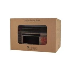 Vogelvoederhuis Landelijke Stijl - Barn Brown -Tuinadvies Winkel voederschuur bruin 1675161473 2 600