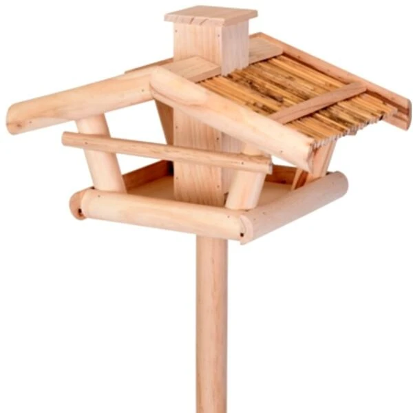 Voedertafel Naturel Op Statief 4 Voedertafel Naturel Op Statief - Afbeelding 2