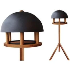 ESSCHERT DESIGN Vogelvoederhuis Dome Oak Op Statief - 115 Cm -Tuinadvies Winkel vogelvoederhuis dome oak 115 cm 1539094395 2 600